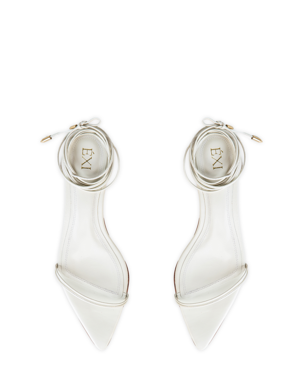 IVY FLAT LACEUP OFF WHITE