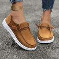Fiorelle Large size casual shoes spring and autumn new flat-soled low-top loafers for women