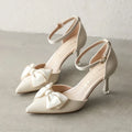 Rosette Bow Pumps