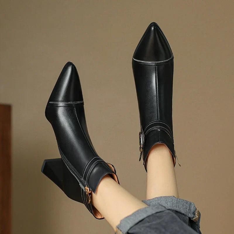 Ember Buckle Ankle Boot